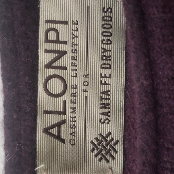 Alonpi Cashmere for Sante Fe Drygoods Lagenlook Ombre Sweater Made in Italy - Picture 3 of 5